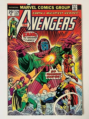 Buy AVENGERS #129, Marvel Comics, Our Grade 7.0, Kang,  The Leader  Value Stamp • 29£
