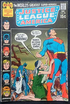 Buy Justice League Of America #86  NICE BOOK With BATMAN SUPERMAN FLASH 1970 JLA • 5.53£