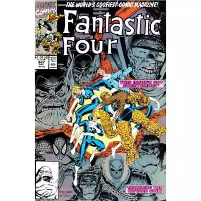 Buy Fantastic Four (1961 Series) #347 In NM Minus Condition. Marvel Comics [u! • 9.63£