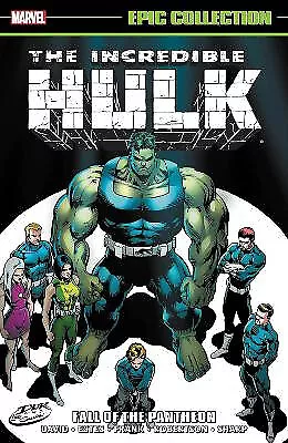 Buy Incredible Hulk Epic Collection: Fall Of The Pantheon By Peter David - New Co... • 31.47£