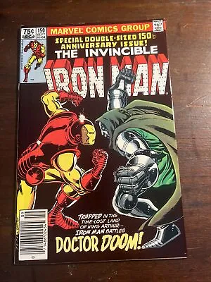 Buy THE INVINCIBLE IRON MAN #150 September 1981 NEWSSTAND Double-Sized Issue Dr DOOM • 39.59£