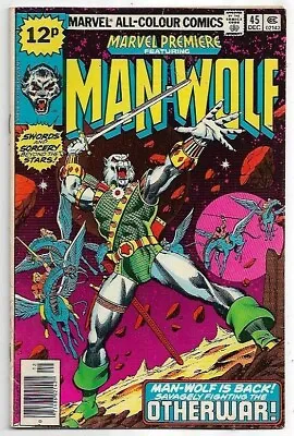 Buy Marvel Premiere #45 Man-Wolf First Appearance Other Realm VG/FN (1978) Marvel • 35£