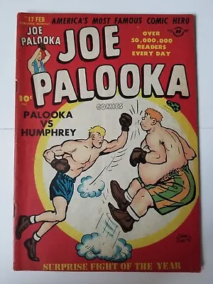 Buy Joe Palooka Issue #17 FN/VF (1948, Harvey) 1st Little Max Appearance • 59.12£