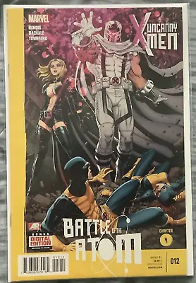 Buy UNCANNY X-MEN #12 - BATTLE OF THE ATOM - BENDIS (Marvel, 2013, First Print) • 3.50£