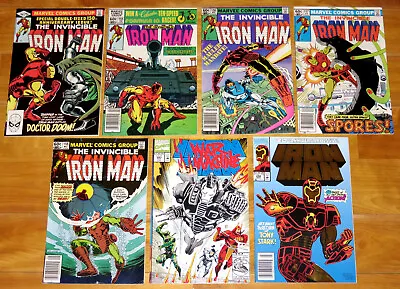 Buy Marvel 1981-1993 IRON MAN Lot No. 150 Dr. Doom NM- 9.2, 155, 156, 157, 158+ • 64.14£