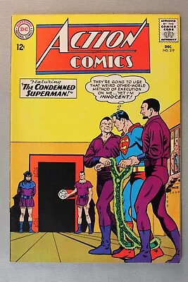 Buy ACTION COMICS #319 *64*  The Condemned Superman!  Centerfold Det. @ Bot. Staple • 29.79£