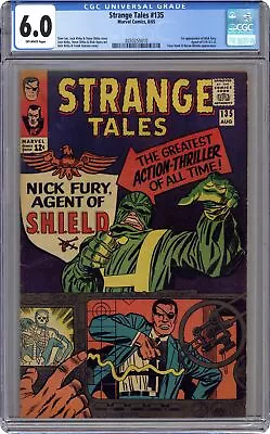 Buy Strange Tales #135 CGC 6.0 1965 2030255010 • 279.83£