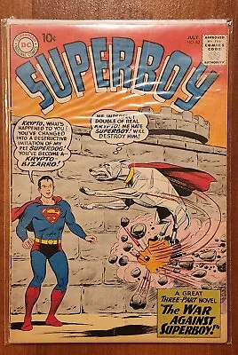 Buy Superboy #82 (1960, DC Comics) F 1st Appearance - Bizarro Krypto • 79.06£