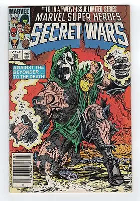 Buy 1985 Marvel Super Heroes Secret Wars #10 Beyonder Dr Doom Cover Newsstand Rare • 47.96£