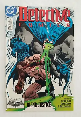 Buy Detective Comics #599 April 1989 Blind Justice Part 2 DC 1st Appear Henri Ducard • 3.20£