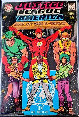 Buy JUSTICE LEAGUE OF.AMERICA #57 GD/VG 1967 DC Comics CARMINE INFANTINO  • 5.99£