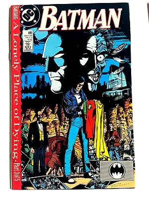 Buy Batman #441    A Lonely Place Of Dying  Key Story Arc  1989 • 3.56£