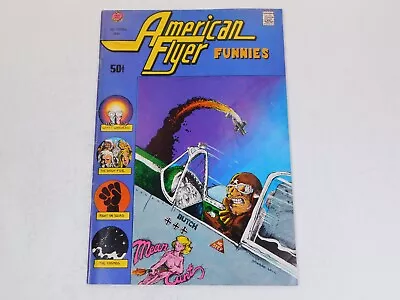 Buy American Flyer Funnies 1 Underground Comic - Great Sci-Fi/Action 1st Print Comix • 7.12£