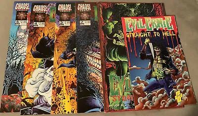 Buy Chaos!Comics 1st Print 1995-96“Evil Ernie Straight To Hell”Full Set #1-5+Ashcan • 30£
