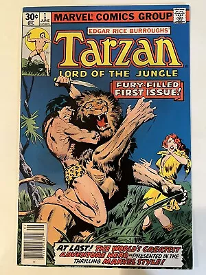 Buy Tarzan Lord Of The Jungle #1 NM+ Marvel Comics 1977 • 63.92£