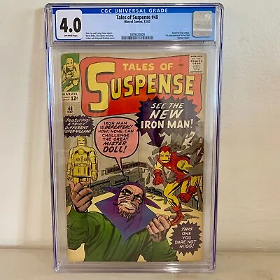 Buy Tales Of Suspense #48 Debut Of Iron Man's 'Model  CGC 4. 0WP  1959 Series Marvel • 317.20£