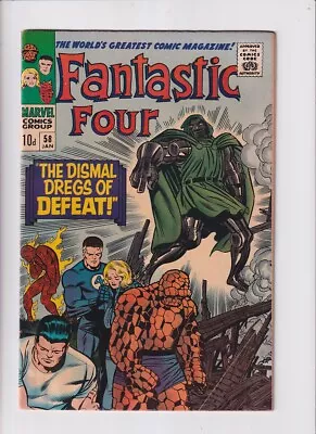 Buy Fantastic Four (1961) #  58 UK Price (5.0-VGF) (1981340) 1967 • 45£