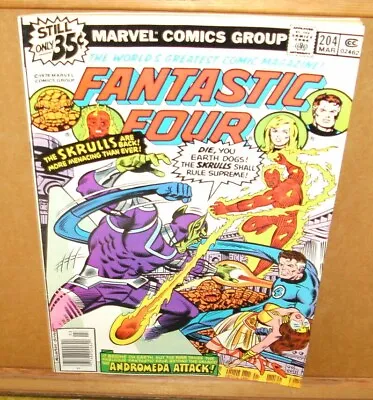 Buy Fantastic Four #204 Very Fine Plus 8.5 • 8£
