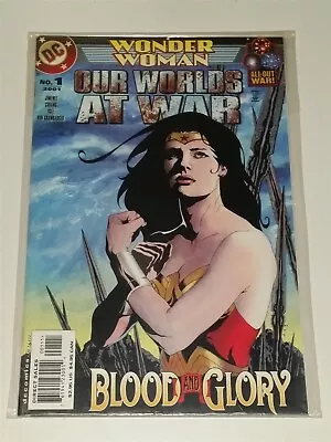 Buy Wonder Woman Our Worlds At War #1 Nm+ (9.6 Or Better) October 2001 Dc Comics • 7.99£