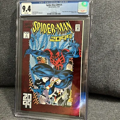 Buy Spider-man 2099 #1 Cgc 9.4 White Pages // Origin Of Spider-man 2099 • 72.39£