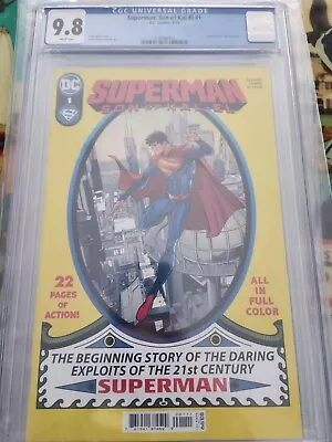 Buy Superman: Son Of Kal-El 1 CGC 9.8 Superman #1 Cover Homage. DC Comics • 39.49£