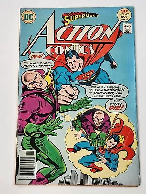 Buy Action Comics 465 DC Comics Superman Lex Luthor Bronze Age 1976 • 7.90£