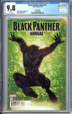 Buy Black Panther Annual 1 CGC 9.8 2018 4167933008 Stelfreeze Variant Key Scarce • 95.32£
