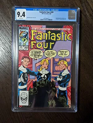 Buy Fantastic Four #265 CGC 9.4, WP, She-Hulk Joins The FF. MCU, Disney+  • 38.74£