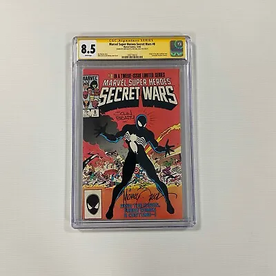 Buy Marvel Super Heroes Secret Wars #8 1984 8.5 CGC Signature Series Beatty Zeck • 480£
