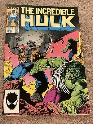 Buy INCREDIBLE HULK #332 Gray Hulk High Grade David McFarlane 1987 COMBINED SHIPPING • 4.73£