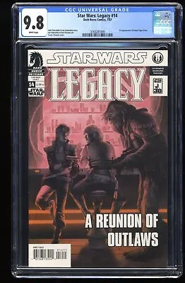 Buy Star Wars: Legacy #14 CGC NM/M 9.8 White Pages Dark Horse 2007 • 42.75£