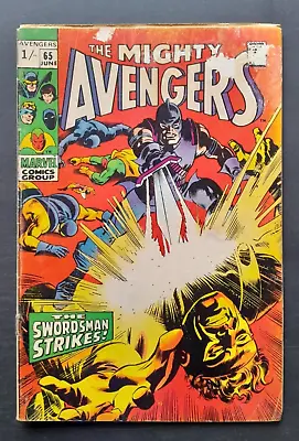 Buy Avengers #65  Mightier Than The Sword?  1969 1.0 Fair • 4£