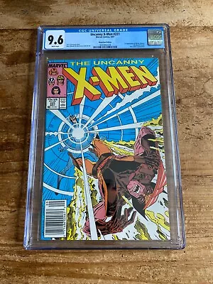 Buy Uncanny X-Men #221 Marvel CGC 9.6 NEWSSTAND 1st Appearance Of Mister Sinister • 183.88£