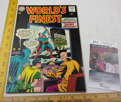 Buy AQUAMAN Ramona Fradon Signed World's Finest 137 Comic JSA Certified COA • 102.58£