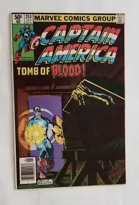 Buy Captain America #253  Bronze Age Marvel 1981 1ST APP JOEY CHAPMAN VF+ • 9.49£