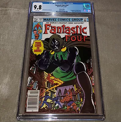 Buy Fantastic Four 247 Canadian Price Variant CGC 9.8 White Pages! 🇨🇦💎 • 237.90£
