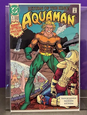 Buy Aquaman #1 Comic Books 1991 Dc 50th Anniversary King Of The Seven Seas • 6.40£
