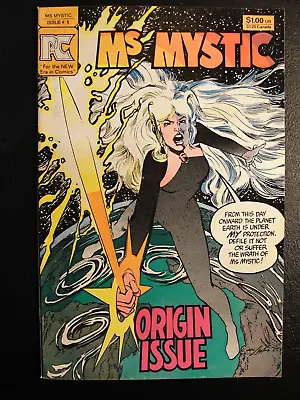 Buy Ms Mystic #1, Oct 1982 Pacific Comics. Neal Adams Story & Art. • 1.59£