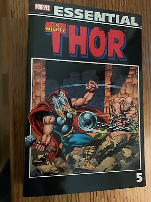 Buy Marvel Essential Mighty Thor Vol 5 - 1st Printing 2011 - Unread - Very Good • 13£