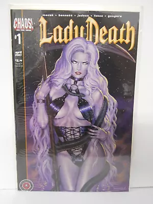 Buy Chaos  Comics, Lady  Death River Of Fear Issue #1 April 2001 Comic Book Lot#285 • 11.95£