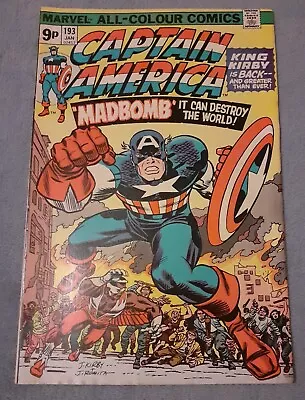 Buy Captain America #193 (1976) Jack Kirby  • 16£