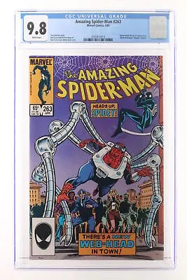 Buy Amazing Spider-Man #263 - Marvel Comics 1985 CGC 9.8 Spider-Kid + Black Cat Appe • 110.43£