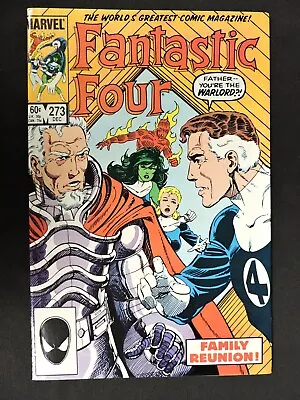 Buy Fantastic Four No. 273 Comic Book    (VF+/VF)   Fathers And Others  • 15.77£