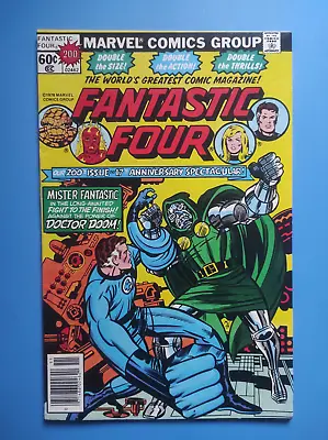 Buy 1978 Fantastic Four 200 Fantastic Four 200 Marvel USA Bronze Age Doctor Doom • 47.33£