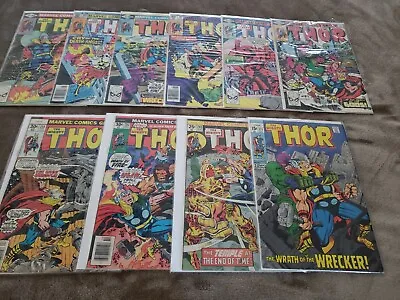 Buy The Mighty Thor #171,245,252,258,301-306(lot Of 10 Issues),F+ Marvel Comics  • 59.58£