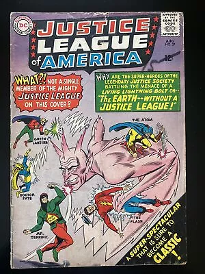Buy Justice League Of America 37   DC Comics 1965   First Silver Age Mr Terrific • 32.14£