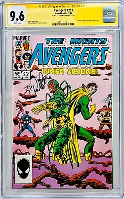 Buy CGC Signature Series Graded 9.6 Marvel Avengers #251 Signed By Paul Bettany • 315.69£
