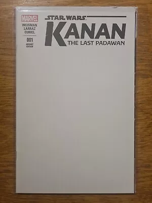 Buy Star Wars: Kanan The Last Padawan #1 - Blank Sketch Variant - 1st Sabine Wren • 59.95£