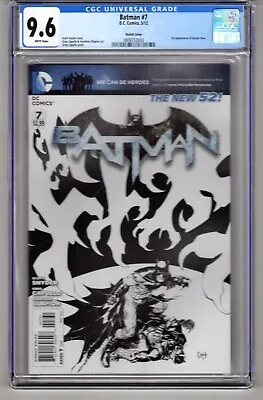 Buy BATMAN (2012, DC) #7 1:200 Sketch Variant CGC 9.6 1st APPEARANCE HARPER ROW 🦇💎 • 74.89£