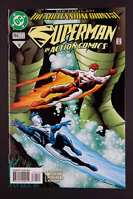Buy Superman In Action Comics #744 (DC, 1998) Crossroads, Millenium Giants VF/NM  • 5.52£